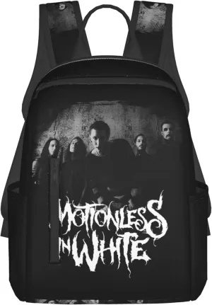 Motionless Rock In White Backpack Lightweight Backpack Travel Bag Classic Laptop Daypack for Men Women Backpack