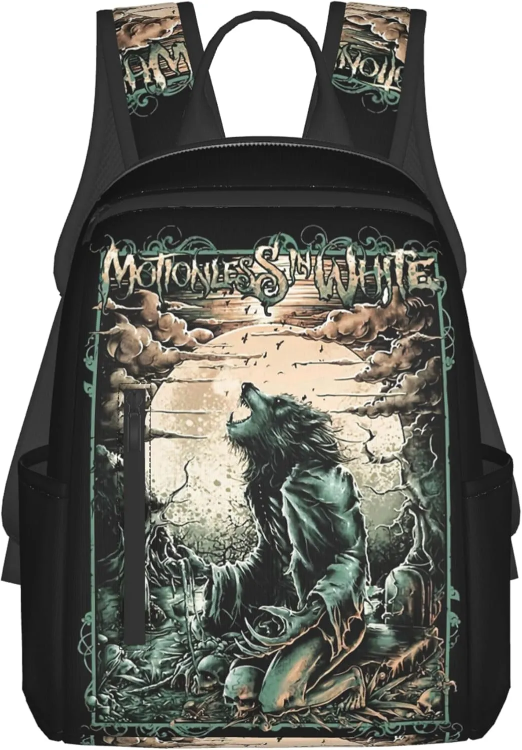 Motionless Rock In White Backpack Lightweight Backpack Travel Bag Classic Laptop Daypack for Men Women Backpack