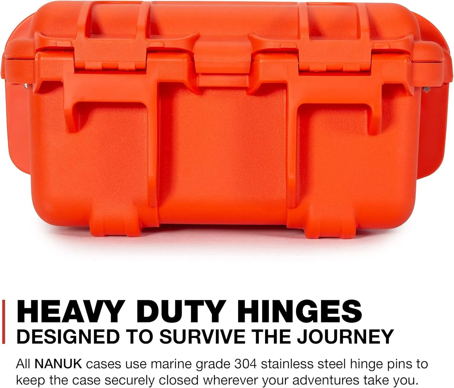Nanuk 905 Waterproof Hard Case with Padded Dividers - Orange (905-2003)