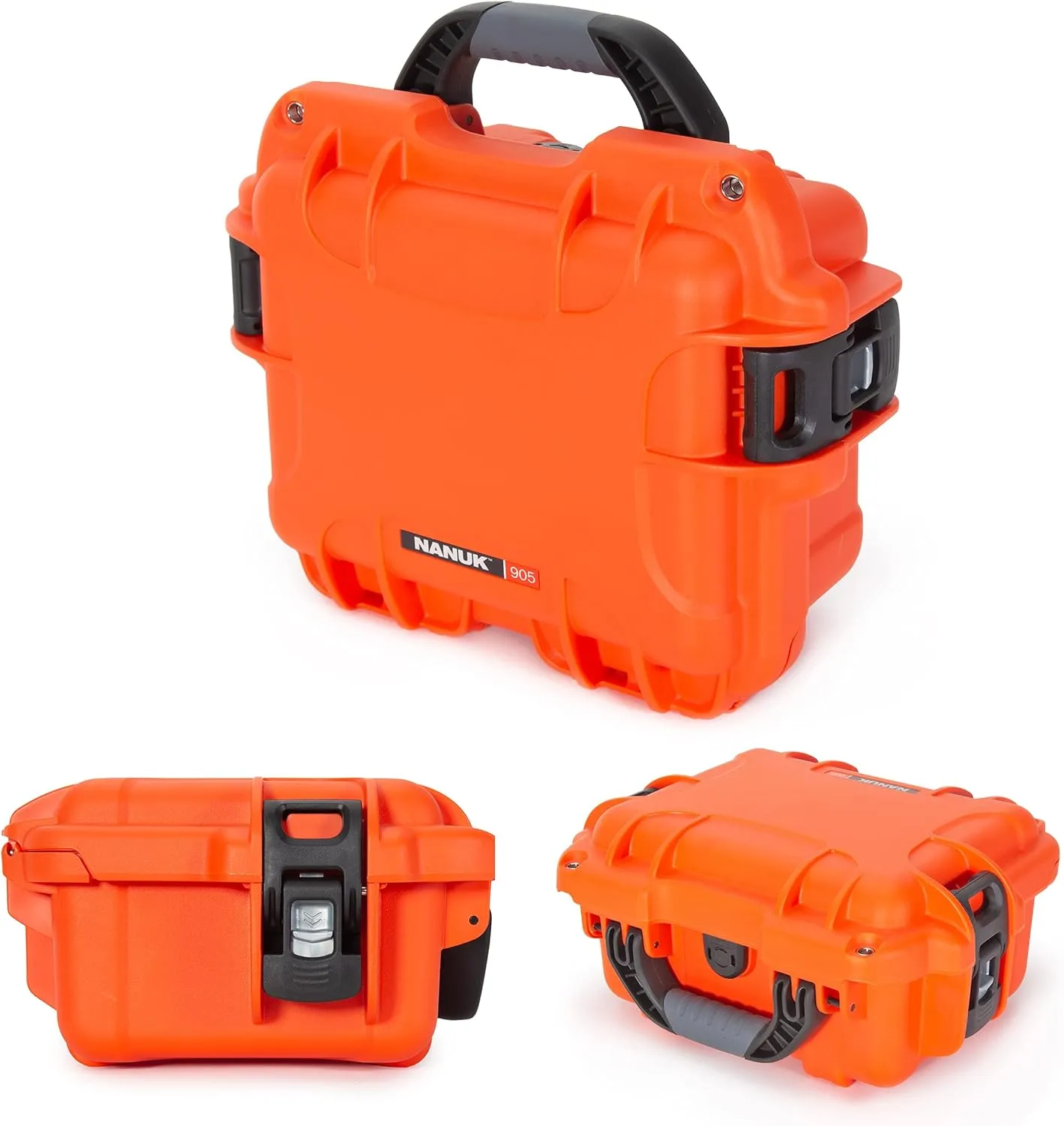 Nanuk 905 Waterproof Hard Case with Padded Dividers - Orange (905-2003)
