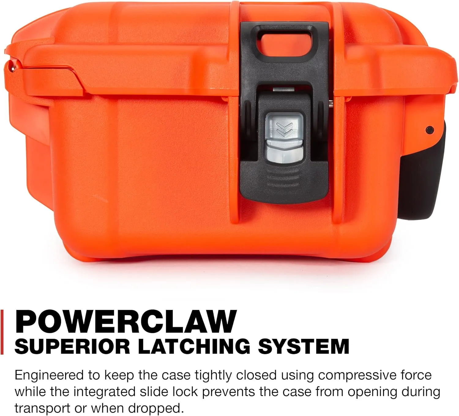 Nanuk 905 Waterproof Hard Case with Padded Dividers - Orange (905-2003)