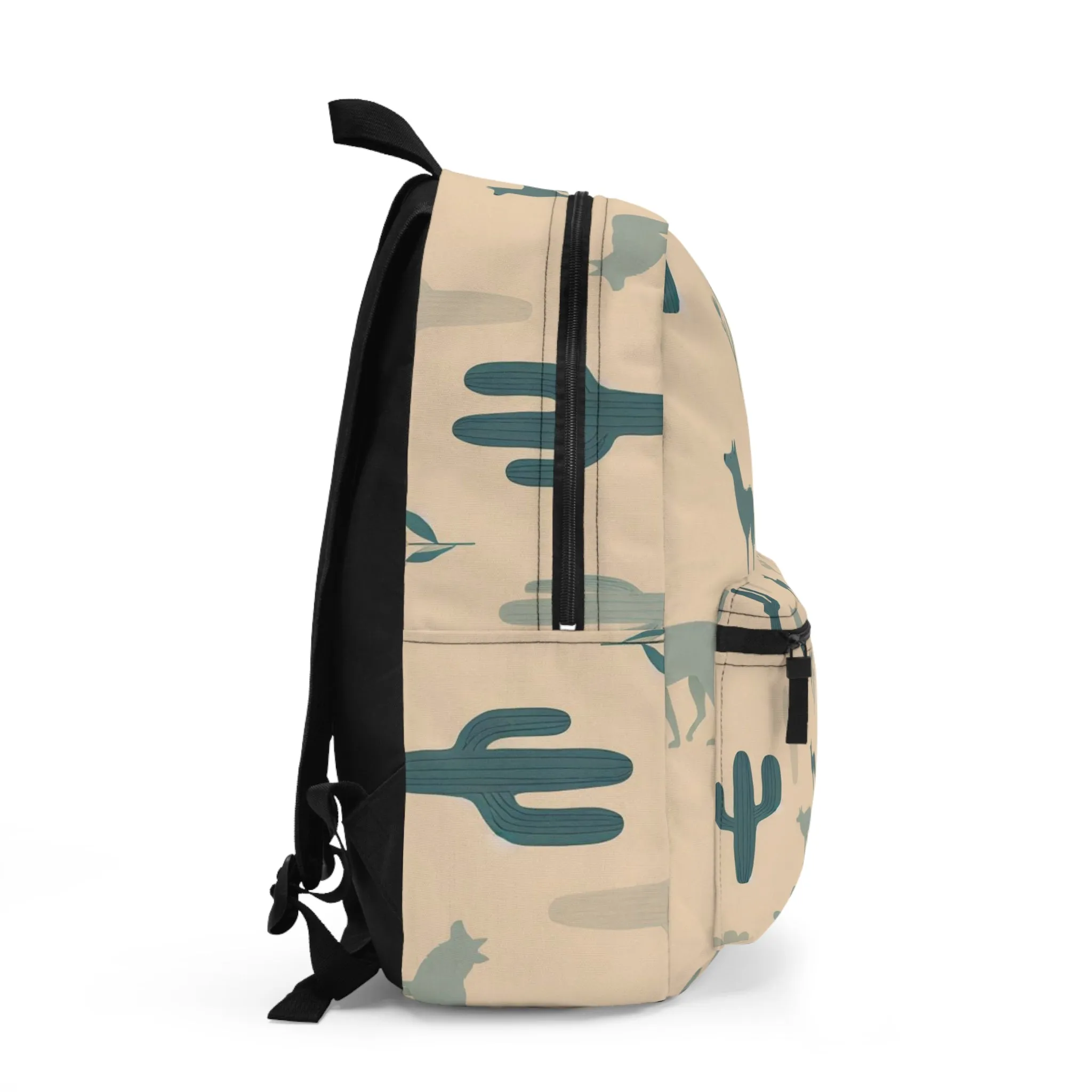 Nature-Inspired Backpack for Adventurers, Cute Backpack for Kids, Hiking Bag, Animal Print Rucksack, Eco-Friendly Travel Tote