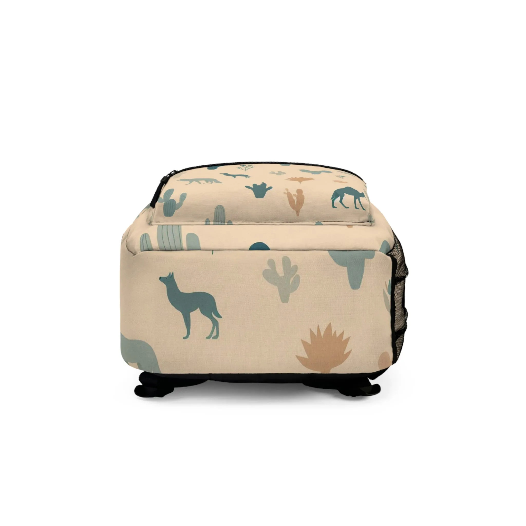 Nature-Inspired Backpack for Adventurers, Cute Backpack for Kids, Hiking Bag, Animal Print Rucksack, Eco-Friendly Travel Tote