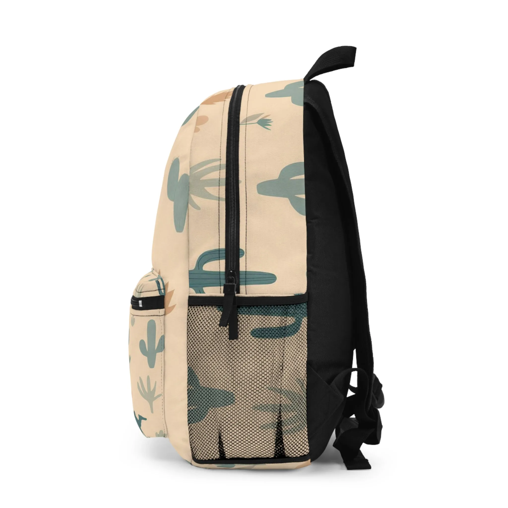 Nature-Inspired Backpack for Adventurers, Cute Backpack for Kids, Hiking Bag, Animal Print Rucksack, Eco-Friendly Travel Tote