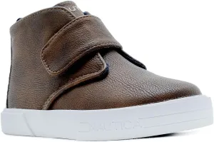 Nautica Kids Dress Chukka Boots - Boys Booties with Adjustable Strap (Toddler/Little Kids)
