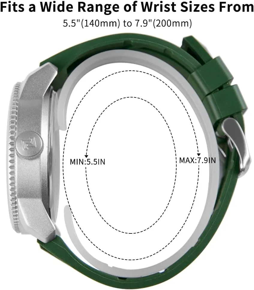 NAVIFORCE Sport Waterproof Watches for Students Boys Men, Silicone Band Watch with Second Hand