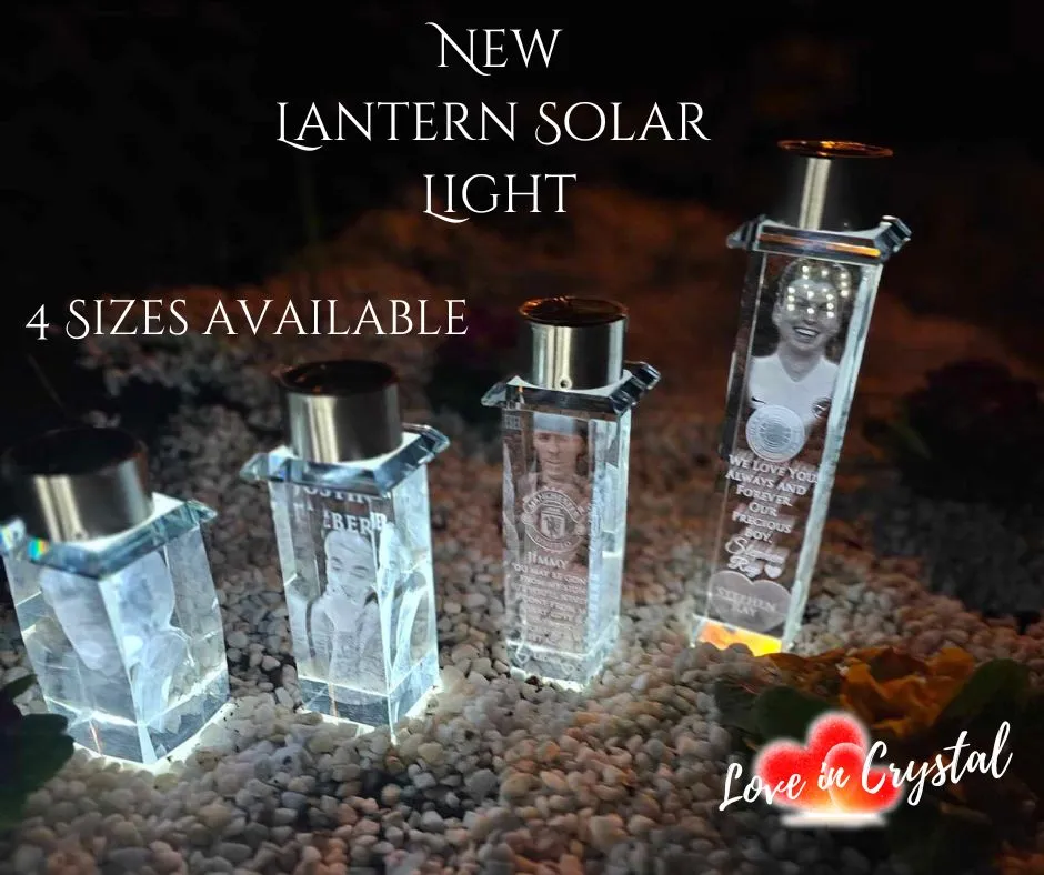 New Lantern personalised Solar Light