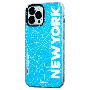 New York Map Printed YoungKit Case