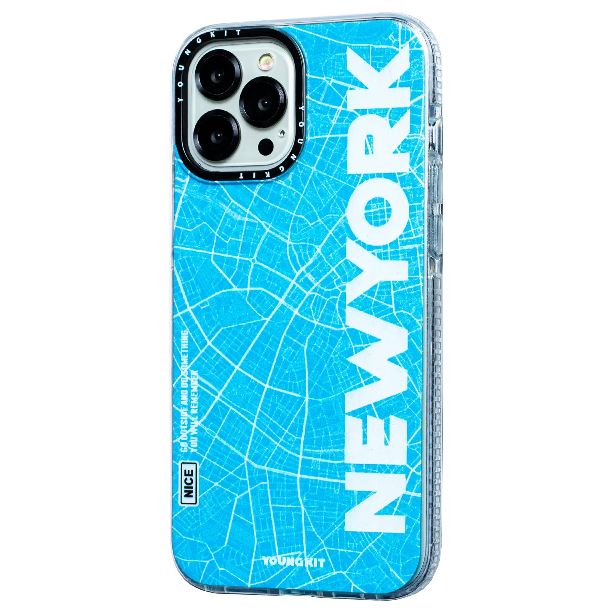 New York Map Printed YoungKit Case