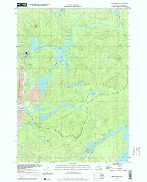 Newton Falls NY topo map, 1:24000 Scale, 7.5 X 7.5 Minute, Historical, 1999, Updated 2001, 26.9 x 22 in