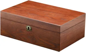 NOLITOY 1Pc Watch Storage Box Jewelry Display Case for Watches Solid Wood Watch Organizer Storage Container Watch Packing Box