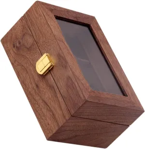 NOLITOY Watch Organizer Wear-resistant Watch Box Storage Container 3 Slot Rack Wood Material