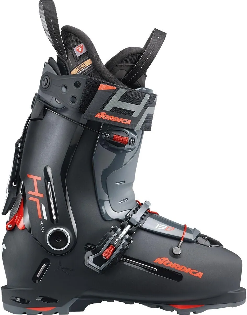 Nordica Men's HF Pro 130 Durable Easy-Entry High Traction Adjustable Fit Warm Insulated All-Mountain Ski Boots