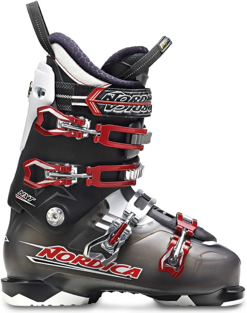 Nordica Nxt N3 Ski Boots Smoke Womens Sz 8.5 (25.5)