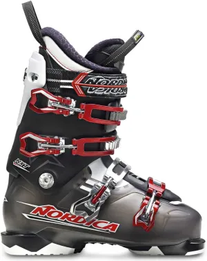 Nordica Nxt N3 Ski Boots Smoke Womens Sz 8.5 (25.5)