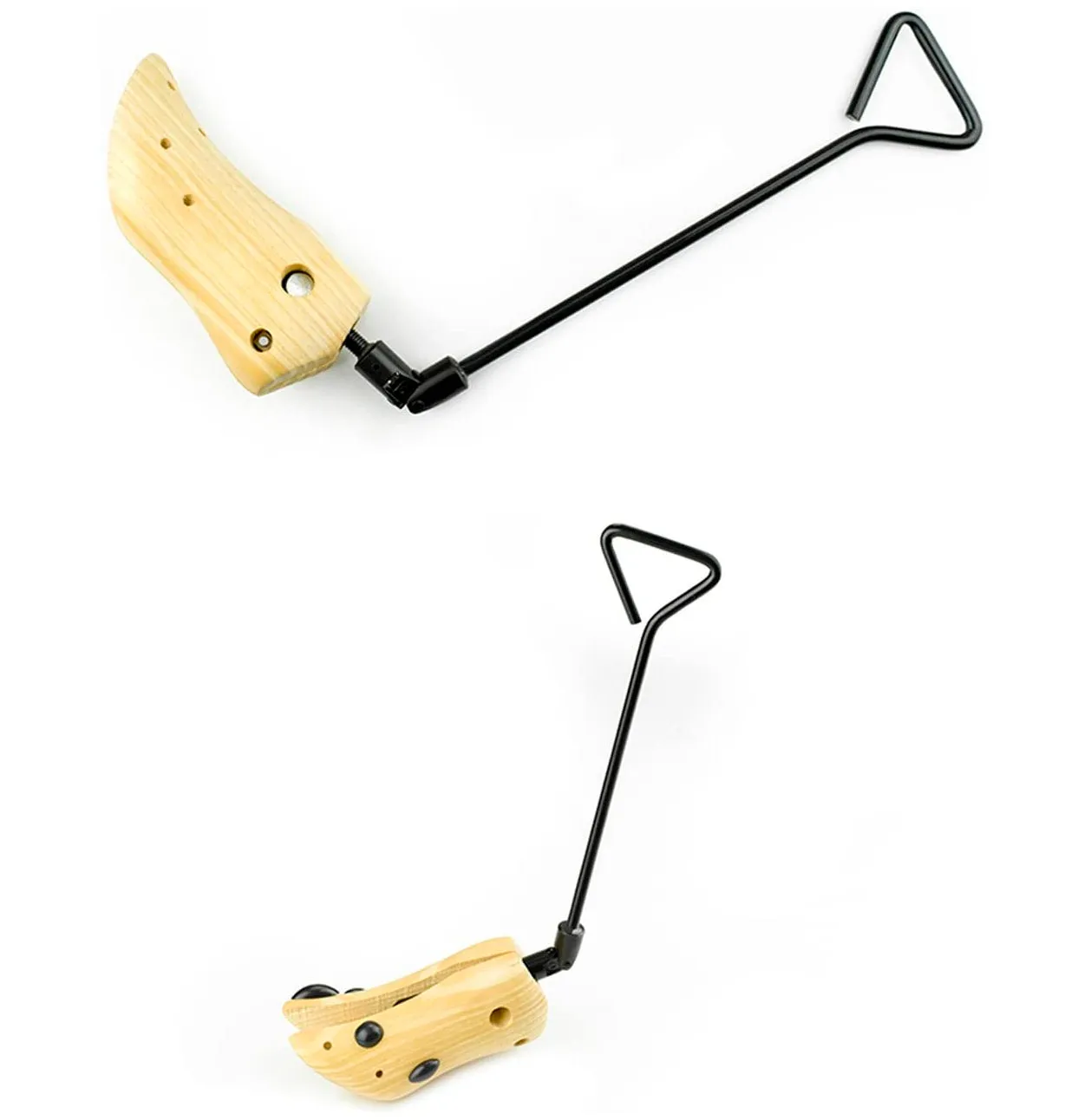 One Way Unisex Professional Wooden Shoes Stretcher for Boots with Adjustable Width