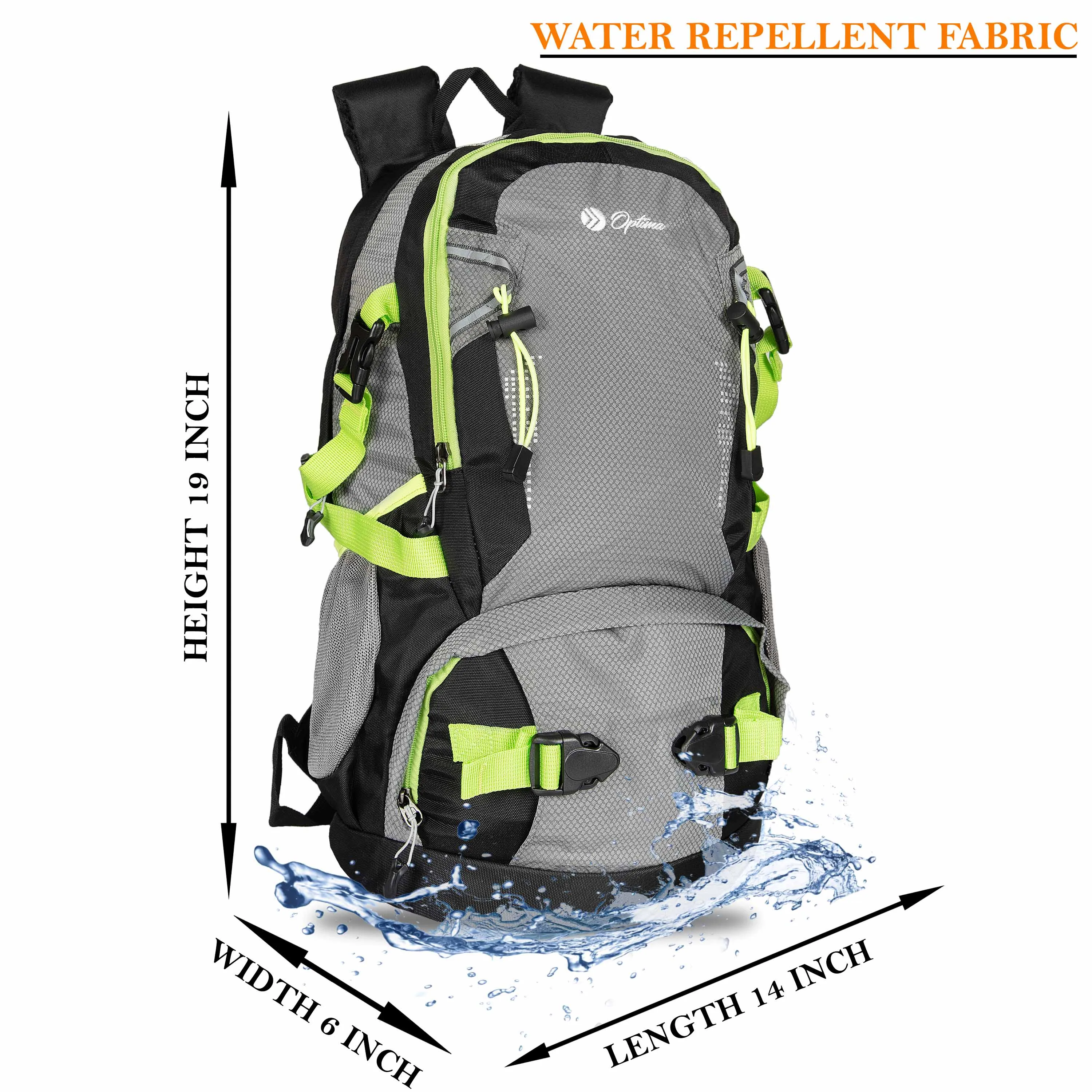 OPTIMA Bohemian Series 2 Travel Laptop Backpack, Business Slim Durable Laptops Backpack,Water Resistant College School Computer Bag for Women & Men Fits 15.6 Inch Laptop and Notebook