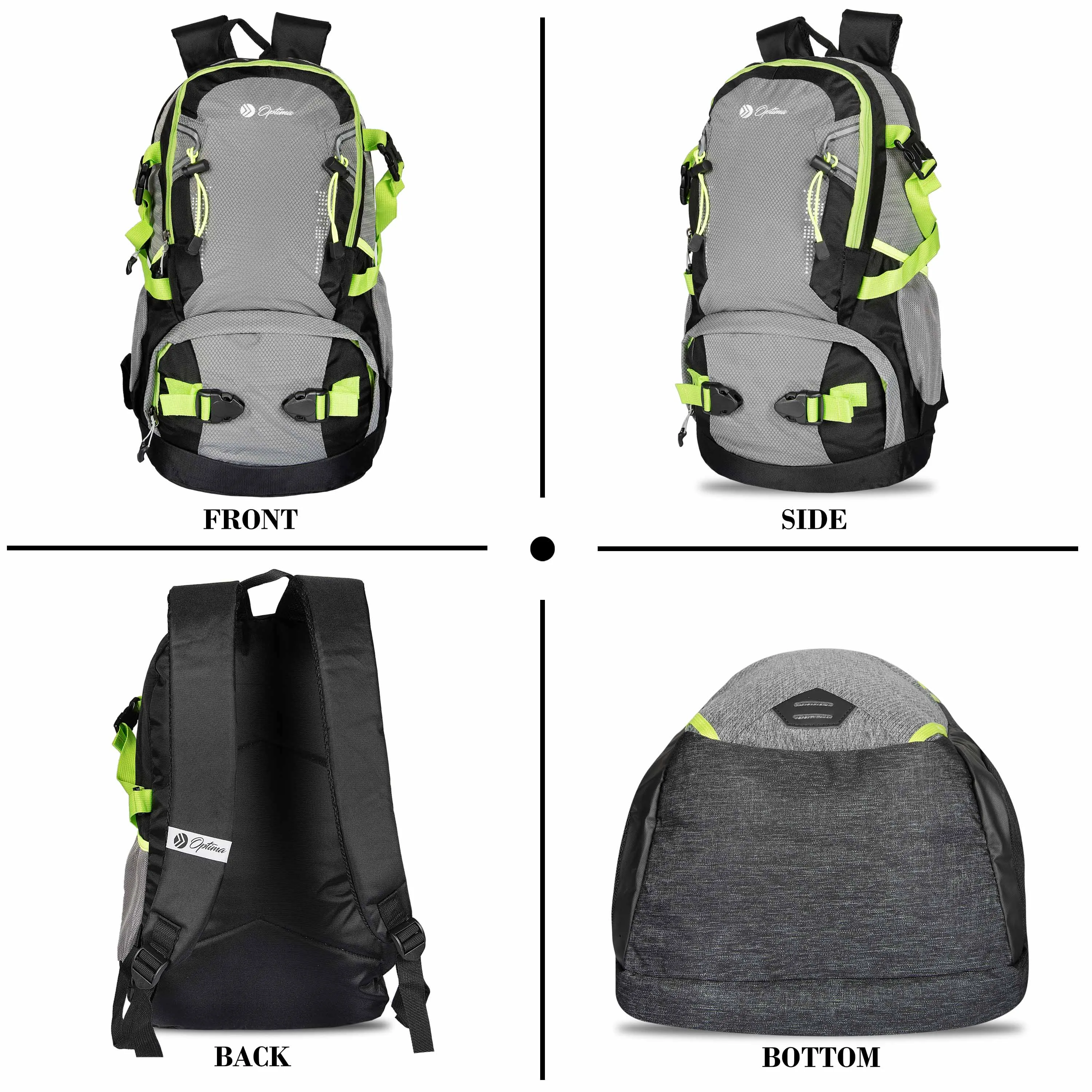 OPTIMA Bohemian Series 2 Travel Laptop Backpack, Business Slim Durable Laptops Backpack,Water Resistant College School Computer Bag for Women & Men Fits 15.6 Inch Laptop and Notebook