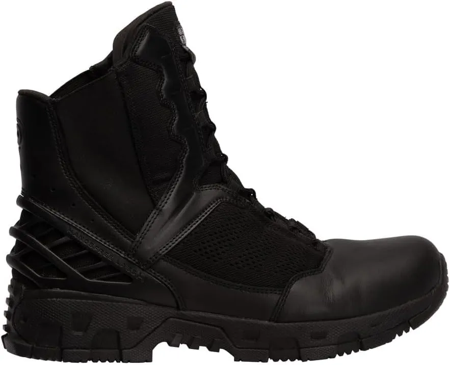 Original S.W.A.T. Alpha Freedom 8" Hands Free Safety Toe - Unisex Lace-up Boots - Leather