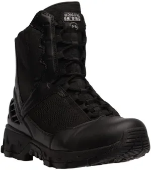 Original S.W.A.T. Alpha Freedom 8" Hands Free Safety Toe - Unisex Lace-up Boots - Leather