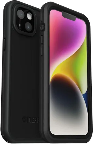 OtterBox FRE Series Waterproof Case with MagSafe (Designed by LifeProof) for iPhone - Non-Retail Packaging (Black, iPhone 14 Plus)