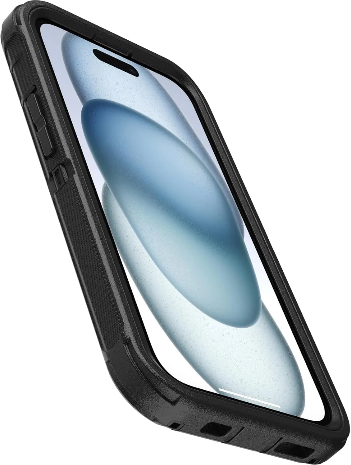 OtterBox iPhone 16e, 15, 14, & 13 Defender Series - Black, screenless, rugged & durable, with port protection, snaps to MagSafe