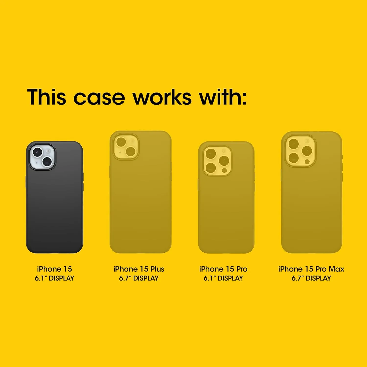 OtterBox iPhone 16e, 15, 14, & 13 Defender Series - Foxberry Pink, screenless, rugged & durable, with port protection, snaps to MagSafe