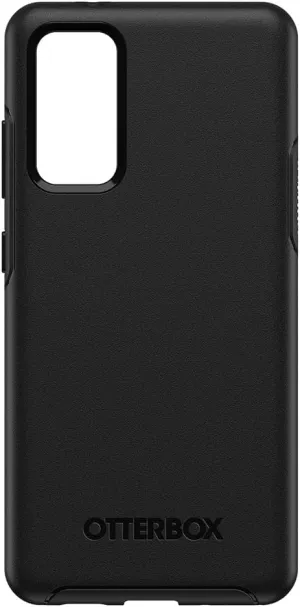 OtterBox Samsung Galaxy S20 FE 5G (FE ONLY - Not Compatible with Other Galaxy S20 Models) Symmetry Series Case - Black, Ultra-Sleek, Wireless Charging Compatible, Raised Edges Protect Camera & Screen