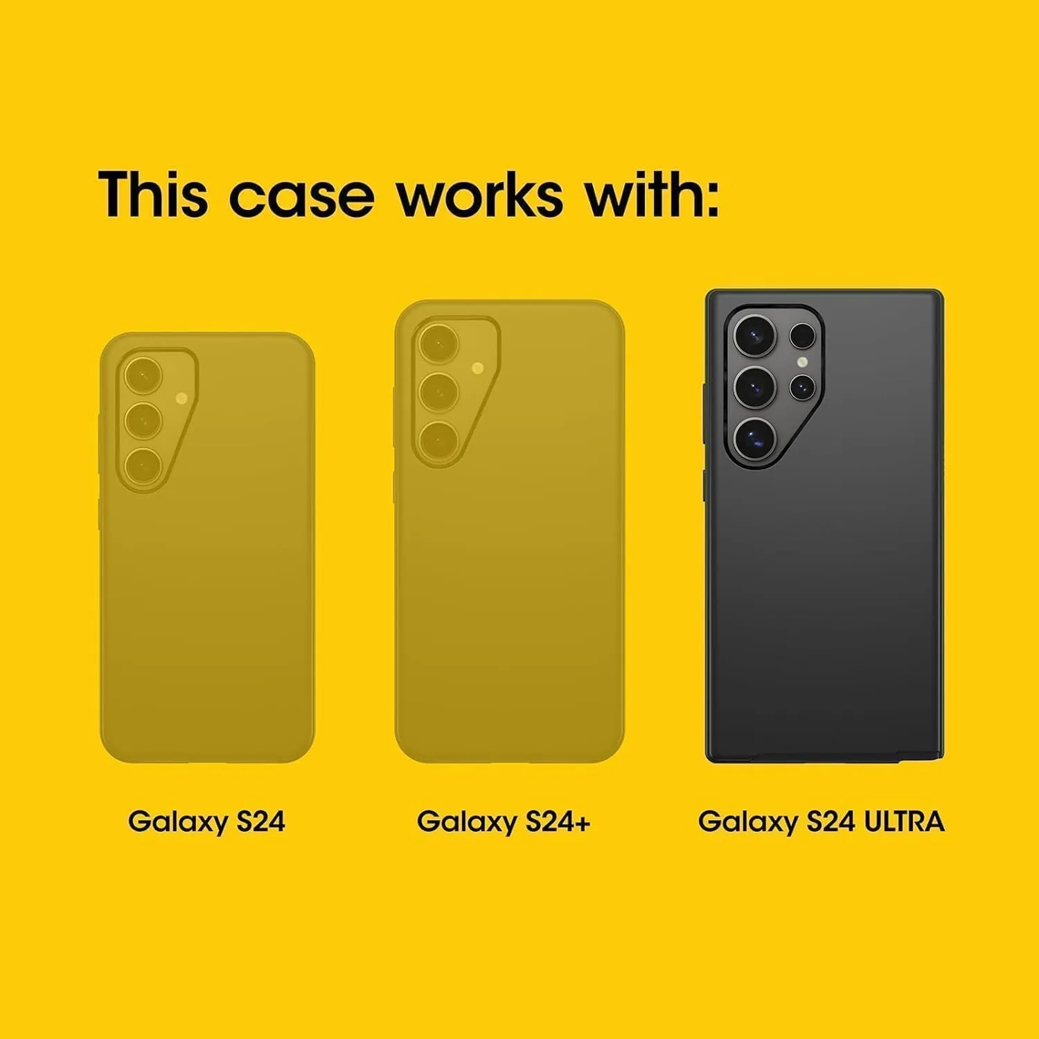 OtterBox Samsung Galaxy S24 Ultra (Only) - Defender Series Case - Baby Blue Jeans (Blue) - Case Only - Screenless - Rugged & Durable - with Port Protection - Microbial Defense Protection