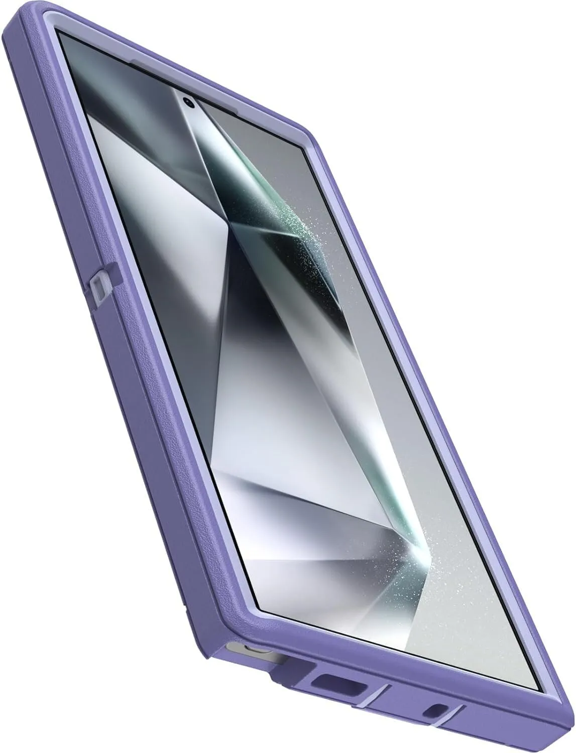 OtterBox Samsung Galaxy S24 Ultra (Only) - Defender Series Case - Mountain Majesty (Purple) - Case Only - Screenless - Rugged & Durable - with Port Protection - Microbial Defense Protection
