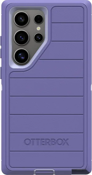 OtterBox Samsung Galaxy S24 Ultra (Only) - Defender Series Case - Mountain Majesty (Purple) - Case Only - Screenless - Rugged & Durable - with Port Protection - Microbial Defense Protection