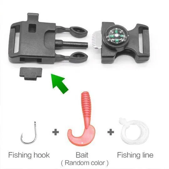 Outstanding Survival Bracelet Built-in features