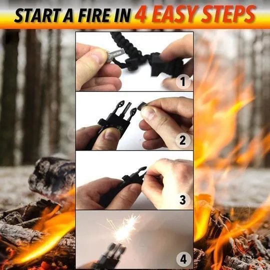 Outstanding Survival Bracelet Built-in features