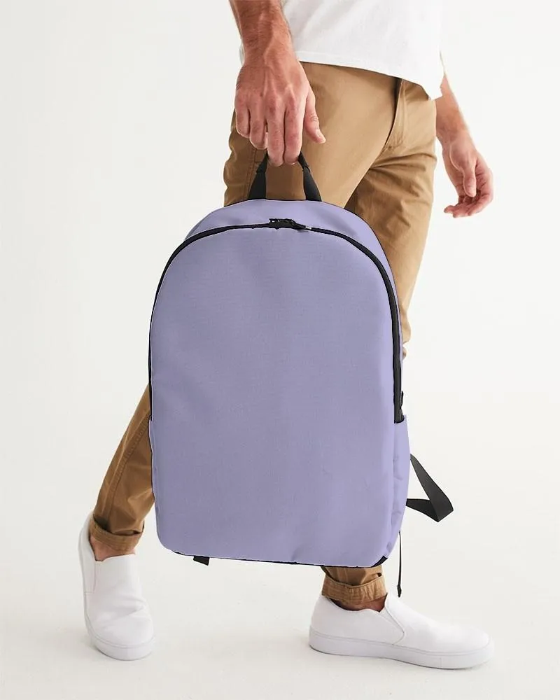 Pale Pastel Blue Waterproof Backpack | Bright Pale Pastel Blue | C30M30Y0K0