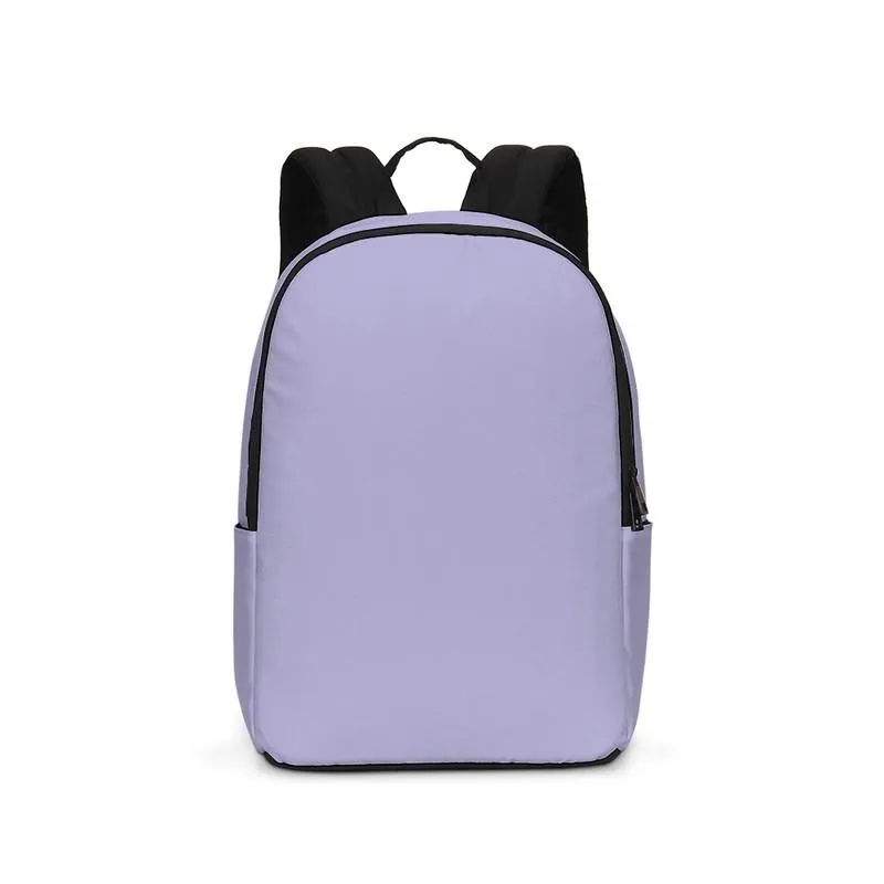 Pale Pastel Blue Waterproof Backpack | Bright Pale Pastel Blue | C30M30Y0K0