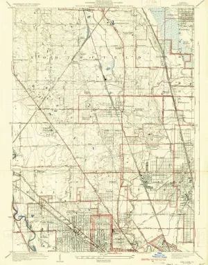 Park Ridge IL topo map, 1:24000 Scale, 7.5 X 7.5 Minute, Historical, 1929, 24.8 x 19.4 in