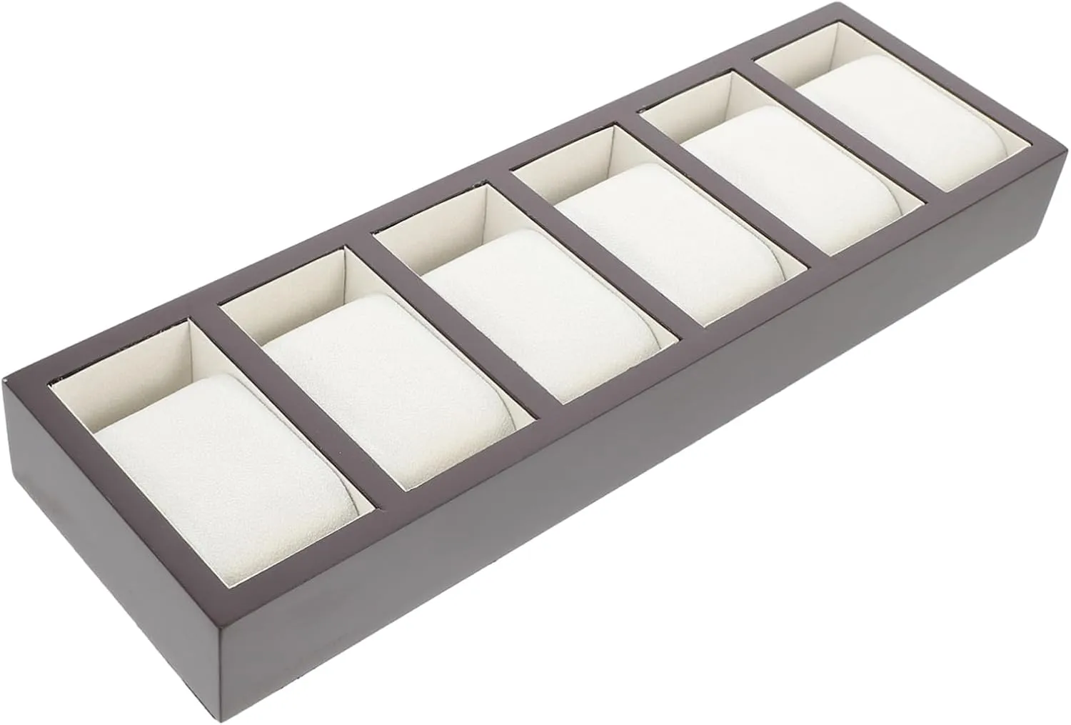 PartyKindom Wooden Watch Storage Tray Watch Storage Case Wooden Box for Men Women Elegant Display Box Organizer Stand