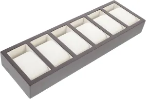 PartyKindom Wooden Watch Storage Tray Watch Storage Case Wooden Box for Men Women Elegant Display Box Organizer Stand