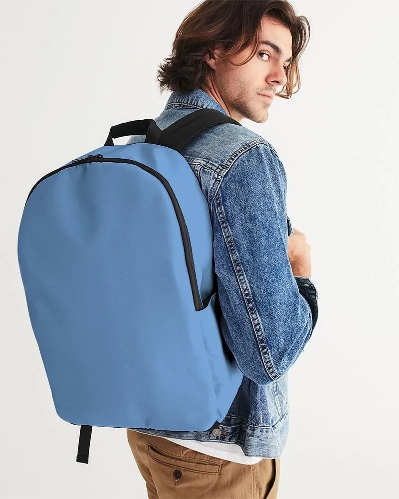Pastel Blue Waterproof Backpack | Bright Pastel Blue | C60M30Y0K0