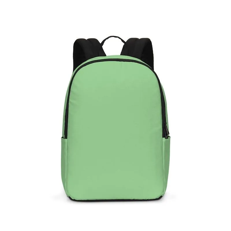 Pastel Green Waterproof Backpack | Bright Pastel Green | C45M0Y60K0