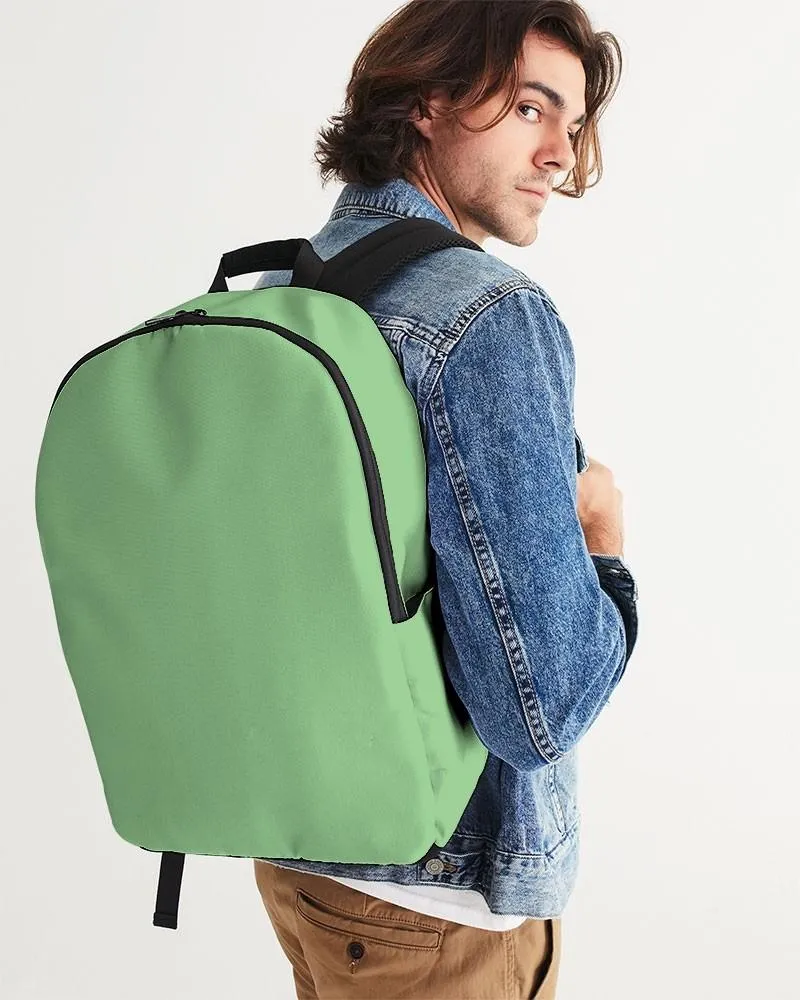 Pastel Green Waterproof Backpack | Bright Pastel Green | C45M0Y60K0
