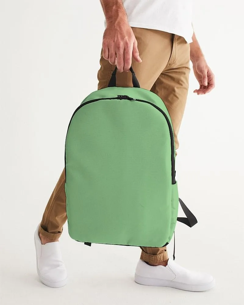 Pastel Green Waterproof Backpack | Bright Pastel Green | C45M0Y60K0