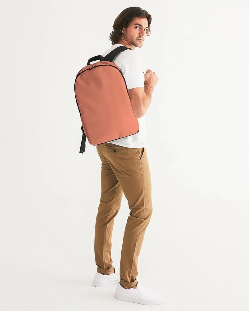 Pastel Red Waterproof Backpack | Bright Pastel Red | C0M60Y60K0