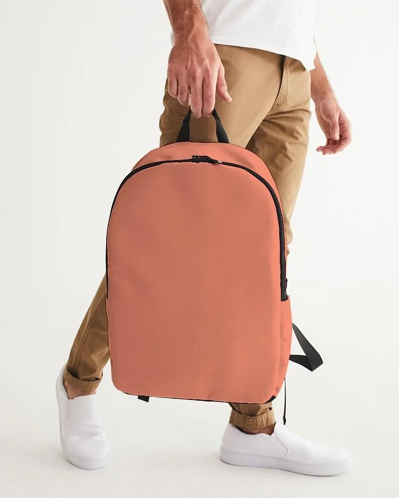 Pastel Red Waterproof Backpack | Bright Pastel Red | C0M60Y60K0
