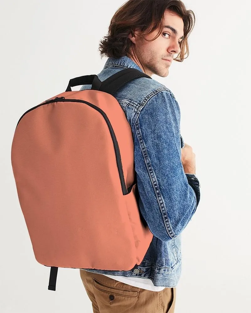 Pastel Red Waterproof Backpack | Bright Pastel Red | C0M60Y60K0