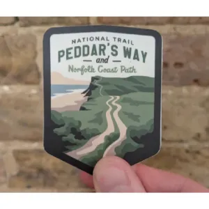 Peddars Way & Norfolk Coast Path vinyl sticker