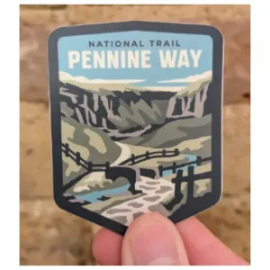 Pennine Way vinyl sticker