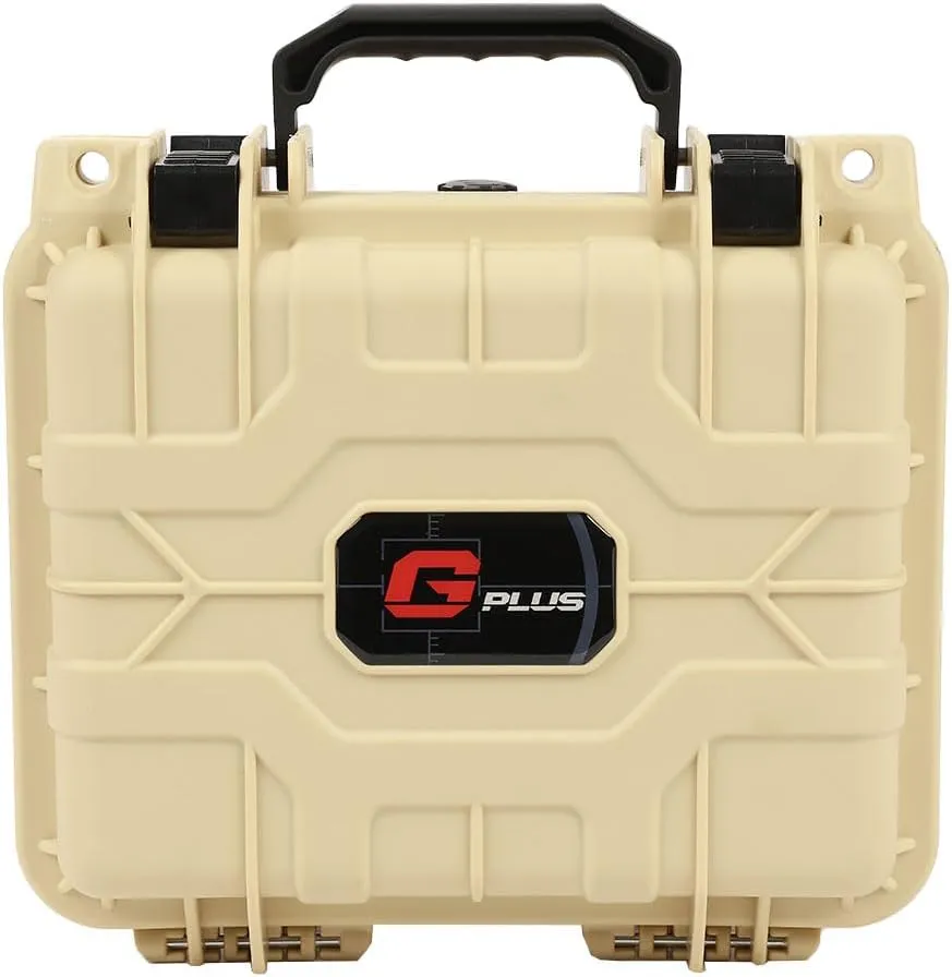 PIT66 Graded Card Storage Box, Compatible with BGS PSA SGC FGS Graded Sports Trading Cards, Deep Travel Size Waterproof Case Slab Holder & Protector, Beige