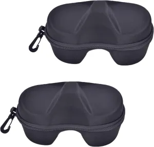 Portable Diving Mask Case，Swimming Scuba Glasses Storage Box Protective Container Diving Goggles Case,2 PCS