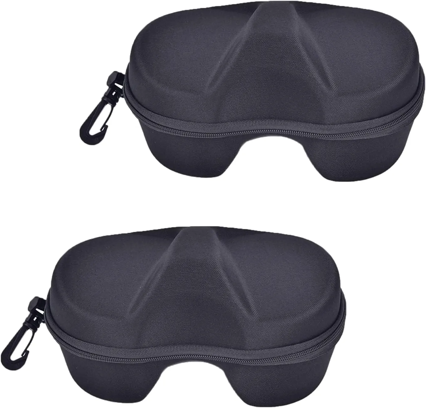 Portable Diving Mask Case，Swimming Scuba Glasses Storage Box Protective Container Diving Goggles Case,2 PCS